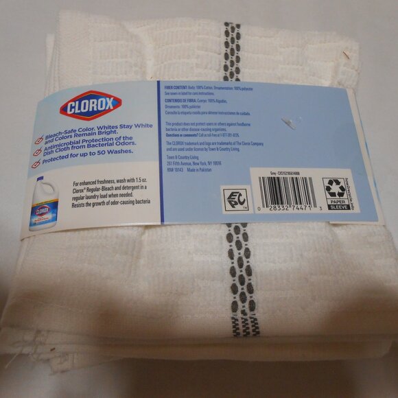Clorox Kitchen New 3 Pack Clorox Dish Cloths W Antimicrobial